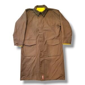 Vintage Marlboro Reversible Duster Jacket/Rain Coat Men's Size Small